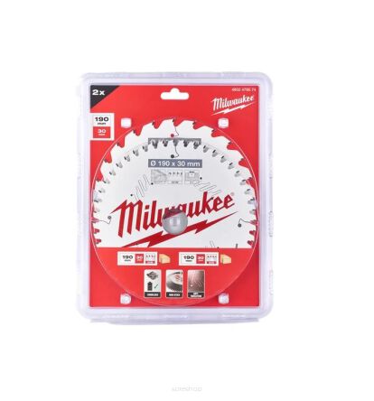 TARCZA 190x30mm TWINPACK 24+48Z (2szt.)