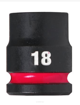 NASADKA UDAROWA HEX 1/2'' KRÓTKA 18mm